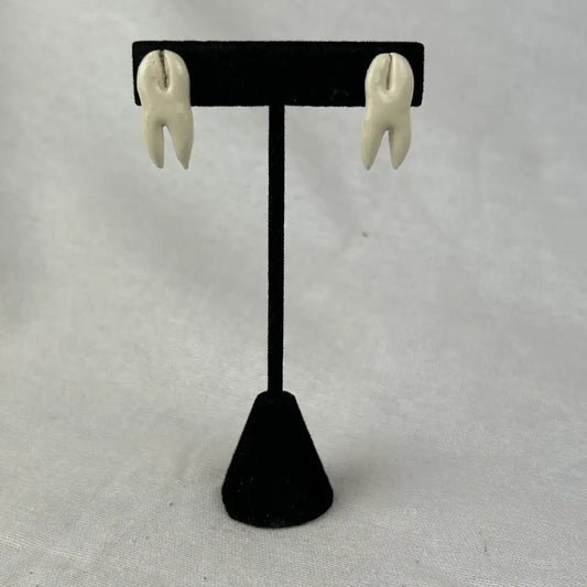 Porcelain Tooth Earring